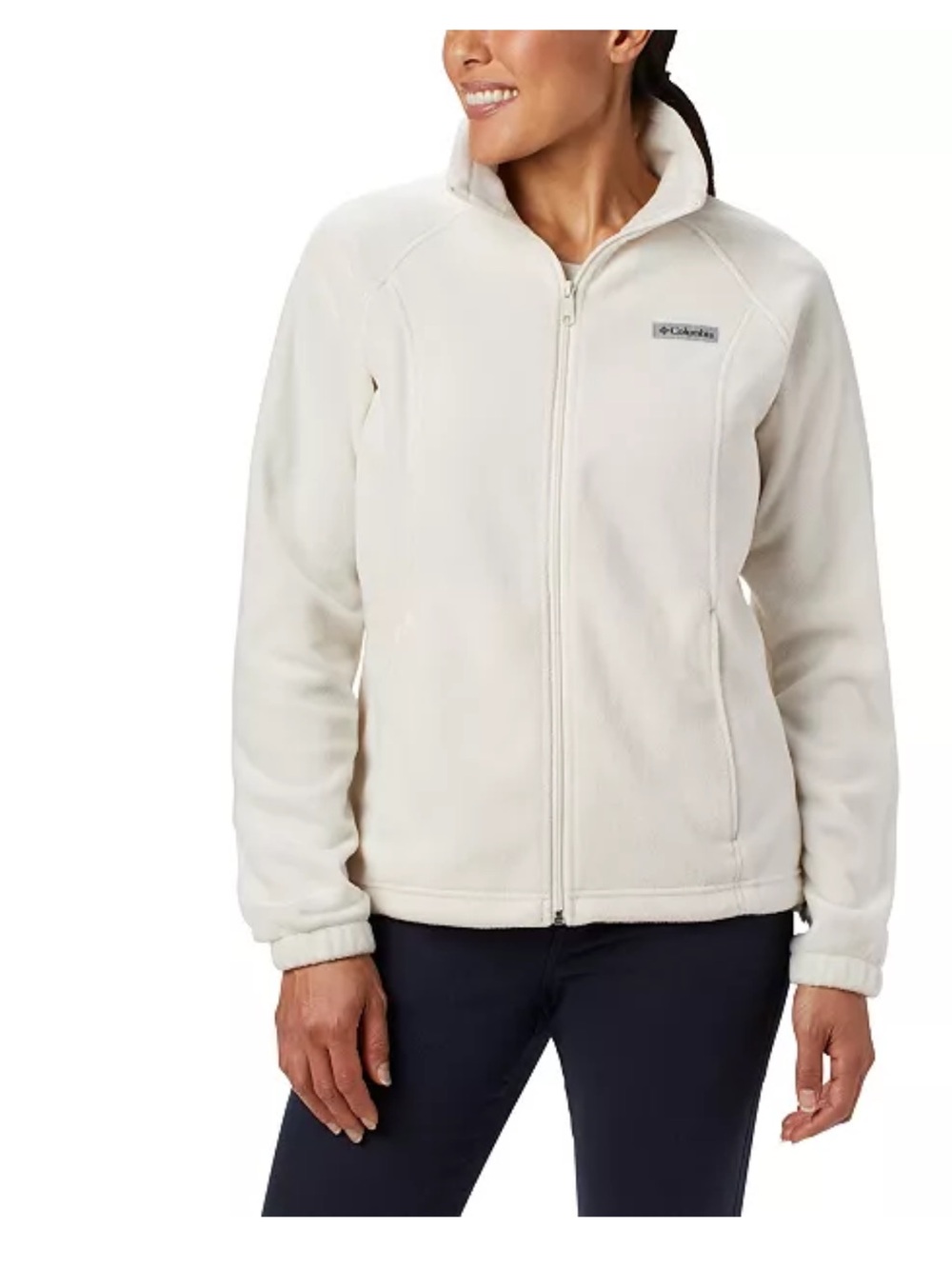 Columbia Women's Fleece Jacket - Cream